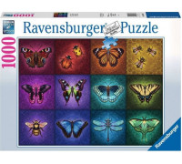 Ravensburger Puzzle 2D 1000 elementów Piękne skrzydlate owady