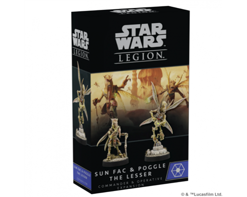Star Wars Legion - Sun Fac & Poggle the Lesser Commander Expansion - EN