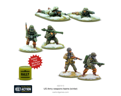 Bolt Action - US Army (Winter) Weapons Teams - EN