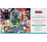 Cardfight!! Vanguard - Clash of the Heroes Booster Display (16 Packs) - EN