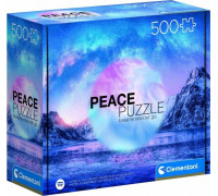 Clementoni Puzzle 500 Peace Collection Light Blue