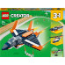 LEGO Creator™ 3-in-1 Supersonic Jet (31126)