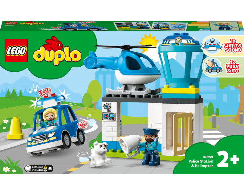 LEGO DUPLO® Police Station & Helicopter (10959)