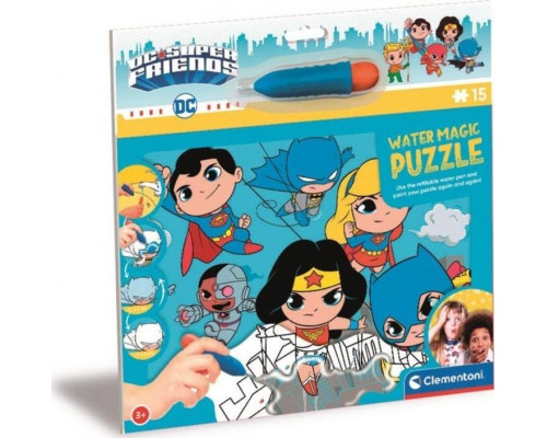 Clementoni Puzzle 15 Water Magic Dc Superfriends