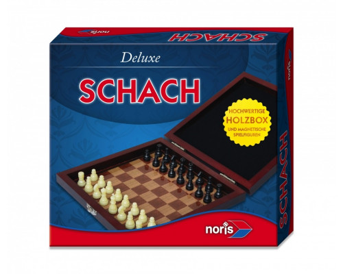 Deluxe Reisespiel: Schach (Holzbox)
