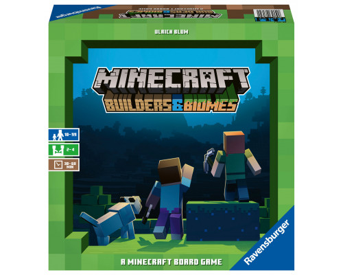 Minecraft – Builders & Biomes – das Brettspiel