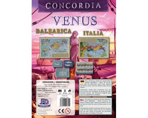 Concordia Venus: Balearica - Italia [Erweiterung]