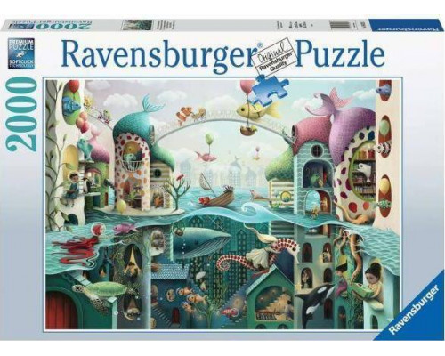 Ravensburger Puzzle 2000el Gdyby ryby umiały mówić 168231 RAVENSBURGER