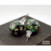 Chessex Stud Earrings Scarab Jade Mini-Poly d20 Pair