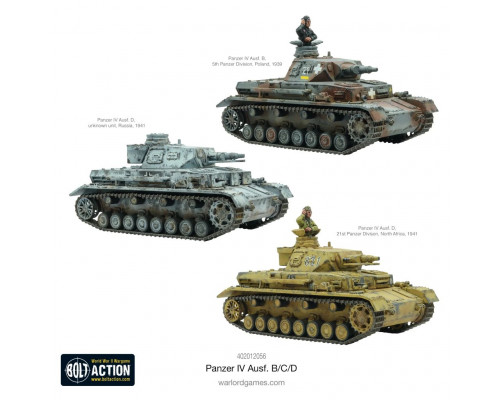 Bolt Action - Panzer IV Ausf. B/C/D - EN