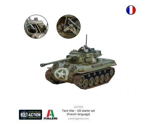 Bolt Action - Tank War: US Starter Set - FR