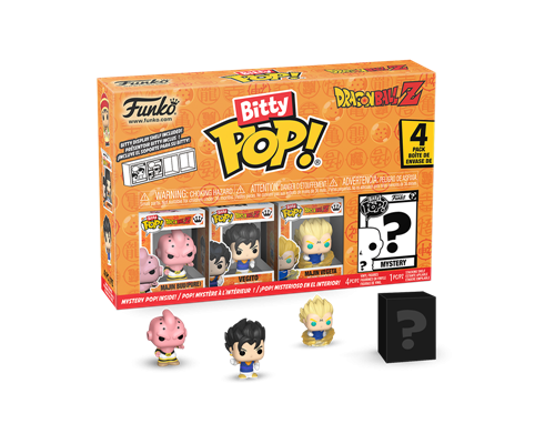 Funko Bitty POP! DBZ - Kid Buu 4PK (3+1 Mystery Chase)