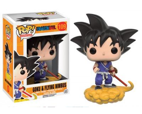 Funko POP! Animation Dragonball Z series 2 - Goku & Flying Nimbus Vinyl Figure 10cm