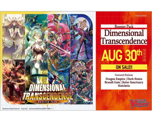 Cardfight!! Vanguard - Dimensional Transcendence Booster Display (16 Packs) - EN