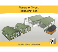 Sarissa Hobby & Terrain - Storage Shelter Scenery Set