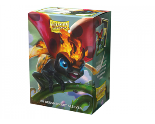 Dragon Shield Standard size Brushed Art Sleeves - The Burnbug (100 Sleeves)