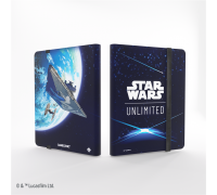 Gamegenic - Star Wars: Unlimited 18-Pocket Album - Card Back Blue