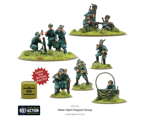 Bolt Action - Italian Alpini Support Group - EN