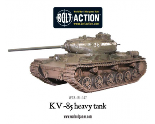 Bolt Action - KV-85 heavy tank - EN