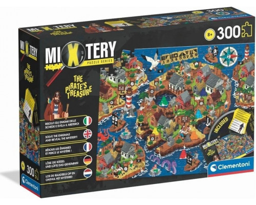 Clementoni Puzzle 300 Mixtery The Pirate's Treasure