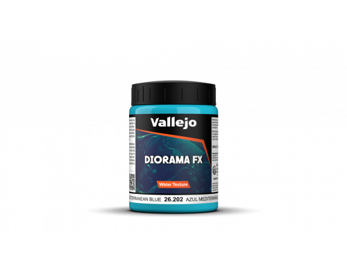 Vallejo - Diorama FX Water Textures Mediterranean Blue 200 ml