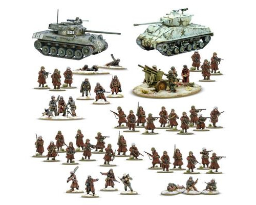 Bolt Action - US Army (Winter) Starter Army - EN