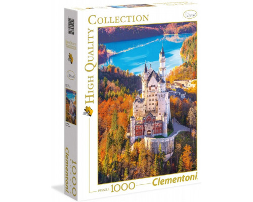 Clementoni Puzzle 1000el HQ Neuschwanstein (39382)