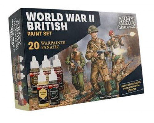 The Army Painter - Warpaints Historical WWII British Paint Set