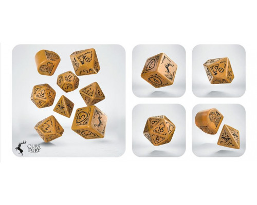 Game of Thrones. Baratheon Dice Set.