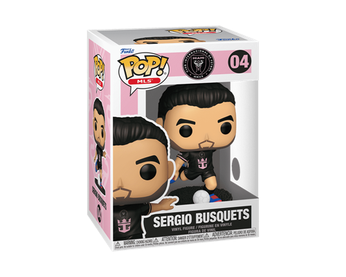 Funko POP! MLS: Inter Miami - Sergio Busquets(away)