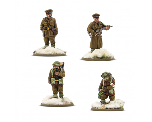 Bolt Action - British & Canadian Infantry (Winter) HQ - EN