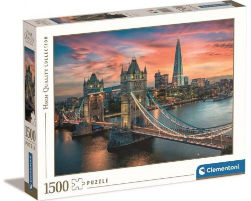 Clementoni CLE puzzle 1500 HQ London Twilight 31694