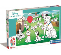 Clementoni CLE puzzle 24 maxi SuperKolor Disney Animals 24245