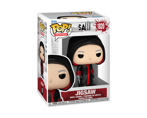 Funko POP! Movies: Saw 10th Anni- Jigsaw Killer w/CH (5+1)