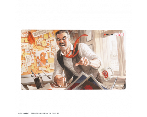Gamegenic - Magic: The Gathering | Marvel's Spider-Man Prime Playmat - J. Jonah Jameson