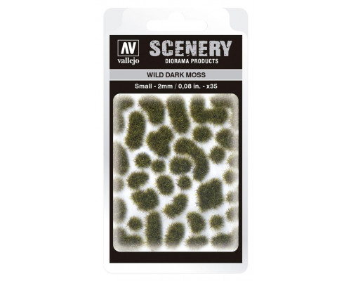 Vallejo - Scenery - Wild Dark Moss (2 mm)
