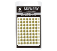 Vallejo - Scenery - Wild Tuft  Beige (2 mm)