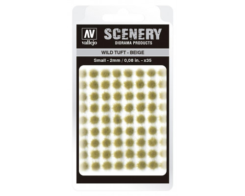Vallejo - Scenery - Wild Tuft  Beige (2 mm)