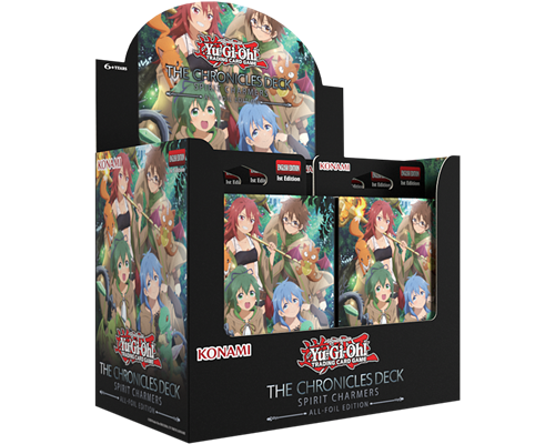 YGO - The Chronicles Deck: Spirit Charmers Display (8 Decks) - EN