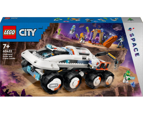 LEGO City Wóz dowodzenia z żurawiem ładunkowym (60432)