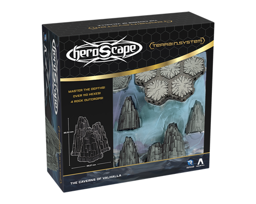 Heroscape The Caverns of Valhalla Terrain Expansion  - EN