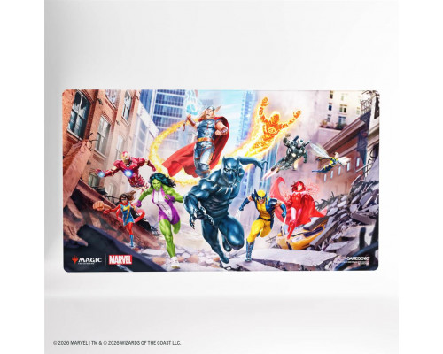 Magic: The Gathering | Marvel Super Heroes Shiny Playmat - Marvel Super Heroes