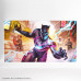 Magic: The Gathering | Marvel Super Heroes Shiny Playmat - Striking Black Panther