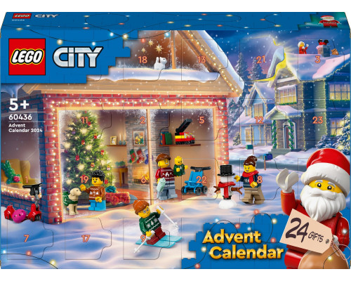 LEGO City Kalendarz adwentowy na 2024 rok (60436)