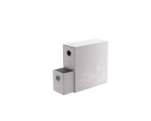 Dragon Shield Storage - Card Drawers Fortress - Vertical - 2 - White