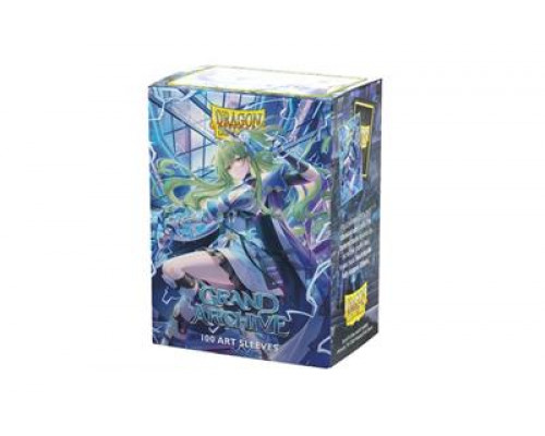 Dragon Shield Grand Archive Matte Dual Art Standard Sleeves - Lorraine, Arclight Saber (100 Sleeves)