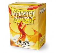 Dragon Shield Standard Sleeves - Matte Yellow (100 Sleeves)