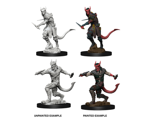 D&D Nolzur's Marvelous Miniatures - Tiefling Male Rogue