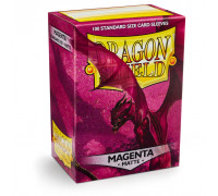 Dragon Shield Standard Sleeves - Matte Magenta (100 Sleeves)