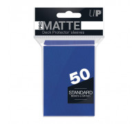 UP - Standard Sleeves - Pro-Matte - Non Glare - Blue (50 Sleeves)